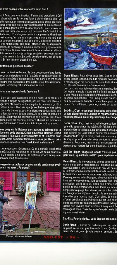 denis ribas presse sud est magazine